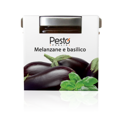 Eggplant and basil Pesto