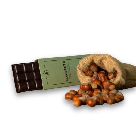 Bitter-Schokolade mit...